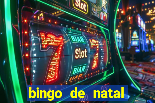 bingo de natal para imprimir gratis